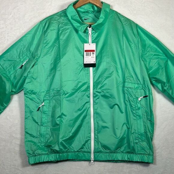 Nike‎ Uncripted Phoenix Mens Large Golf Jacket DX9214-363 Lightweight Loose Fit - Picture 1 of 9